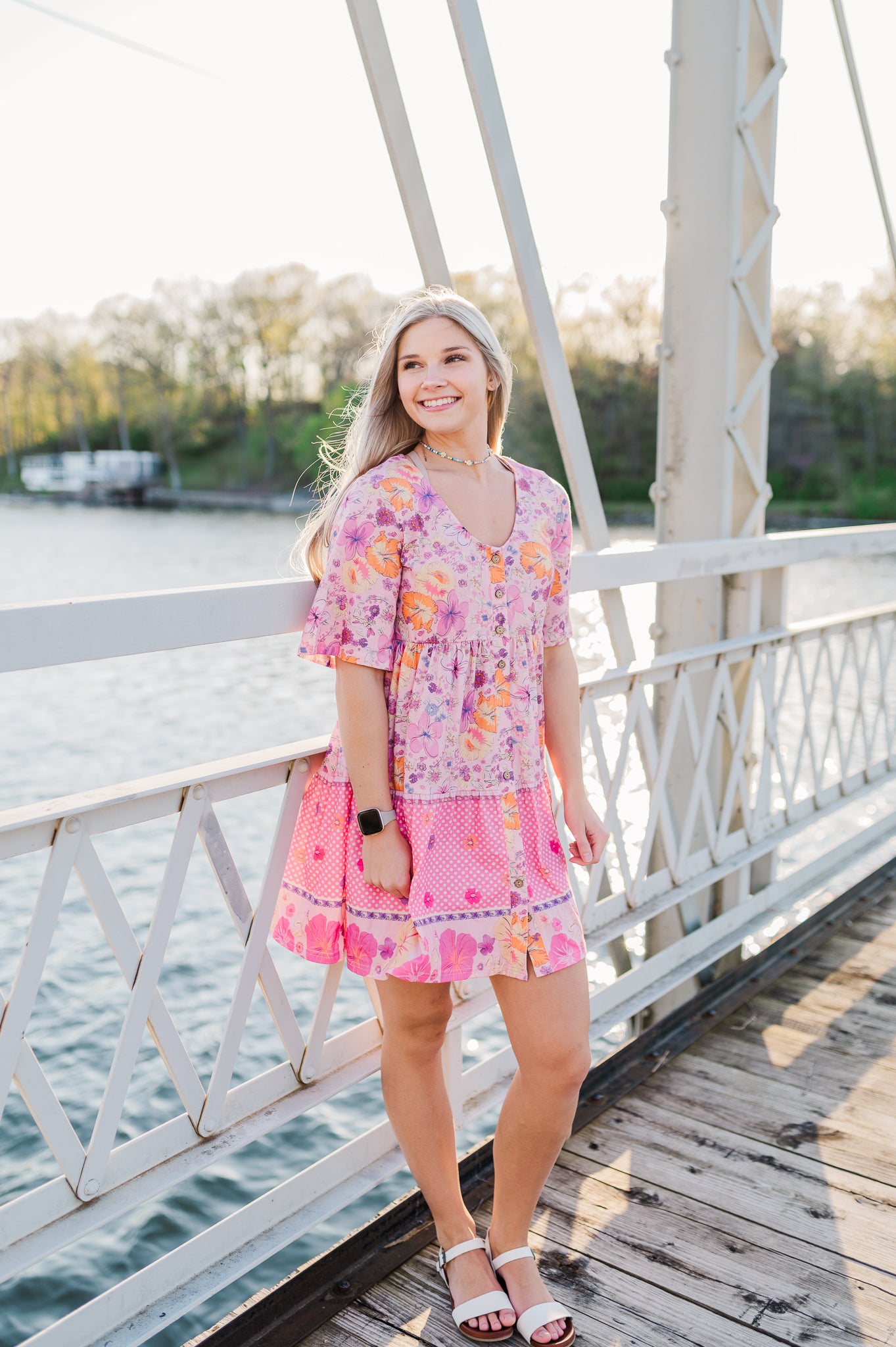 Hibiscus Mini Dress