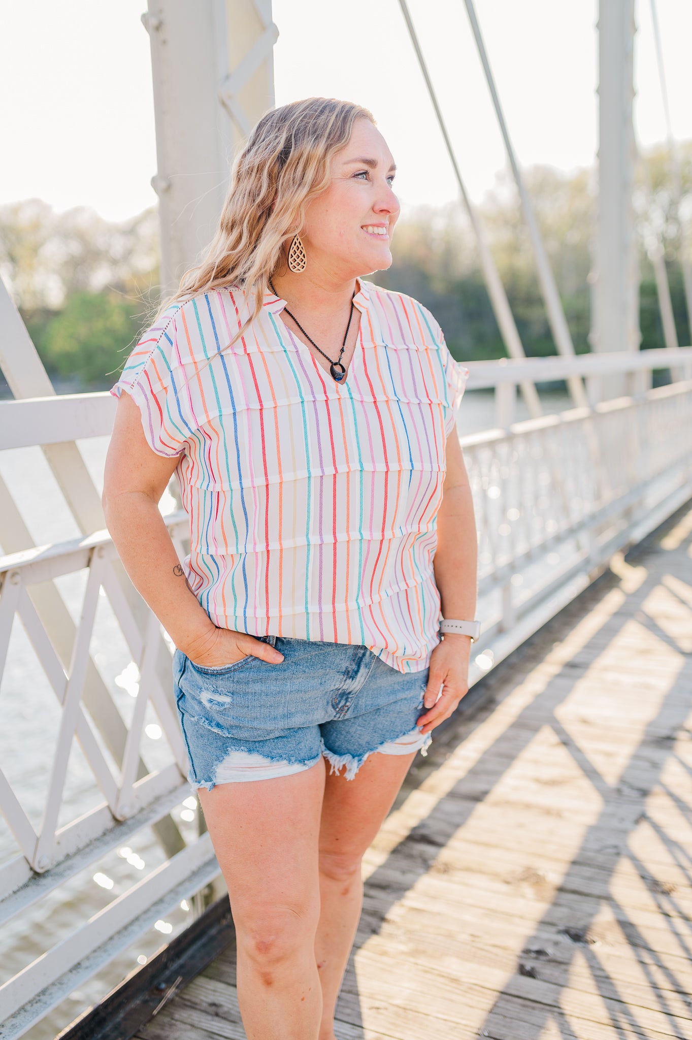 Pin Striped
