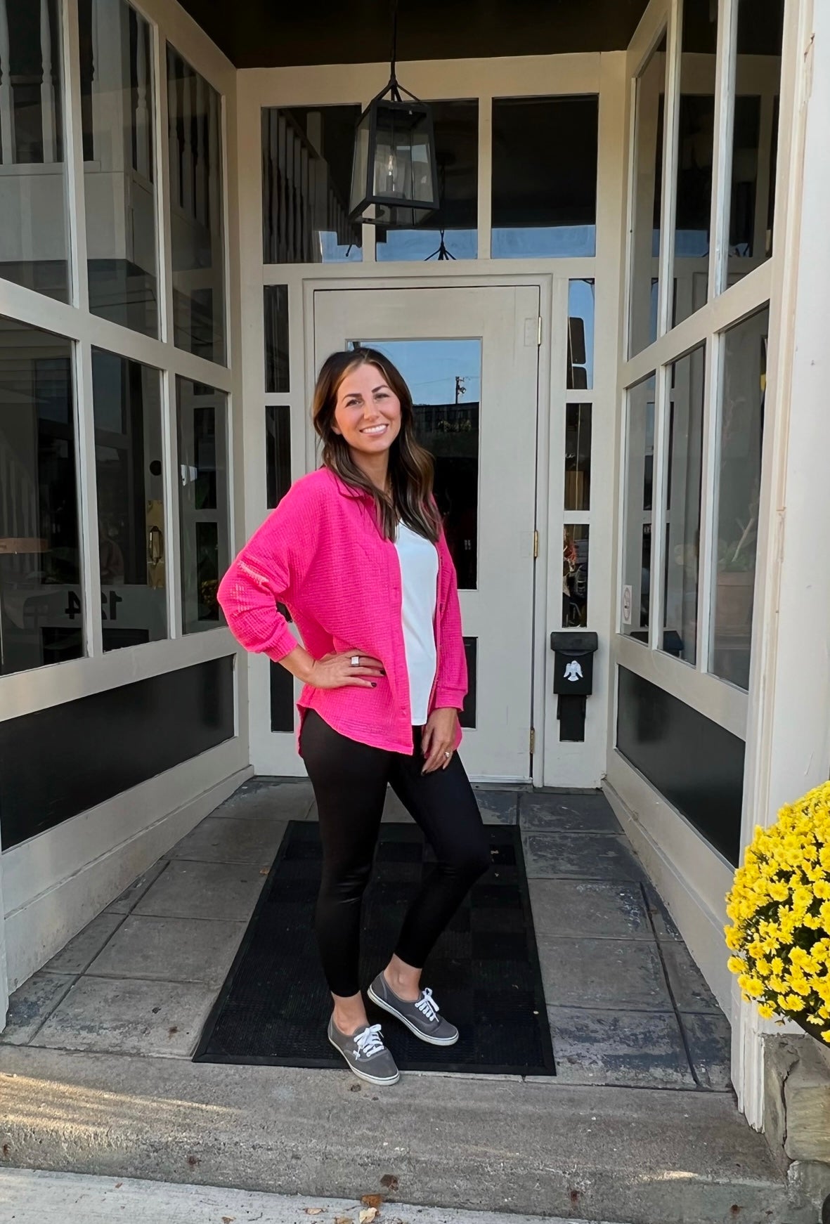 Faux Leather Leggings