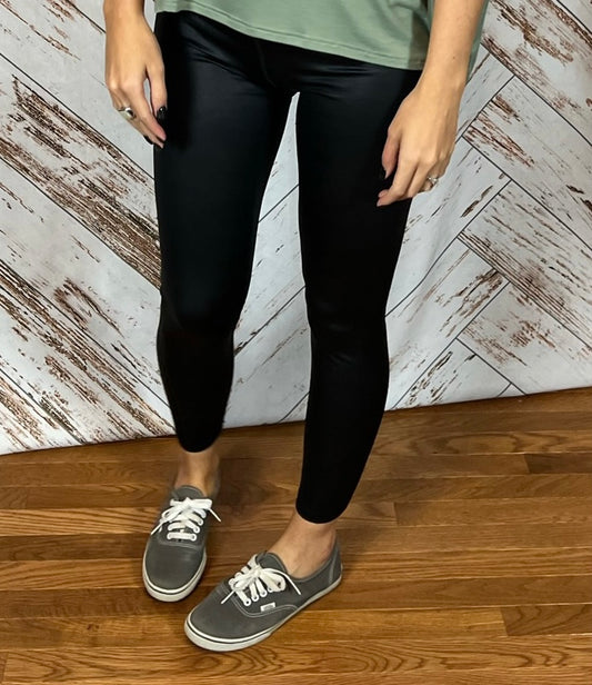 Faux Leather Leggings